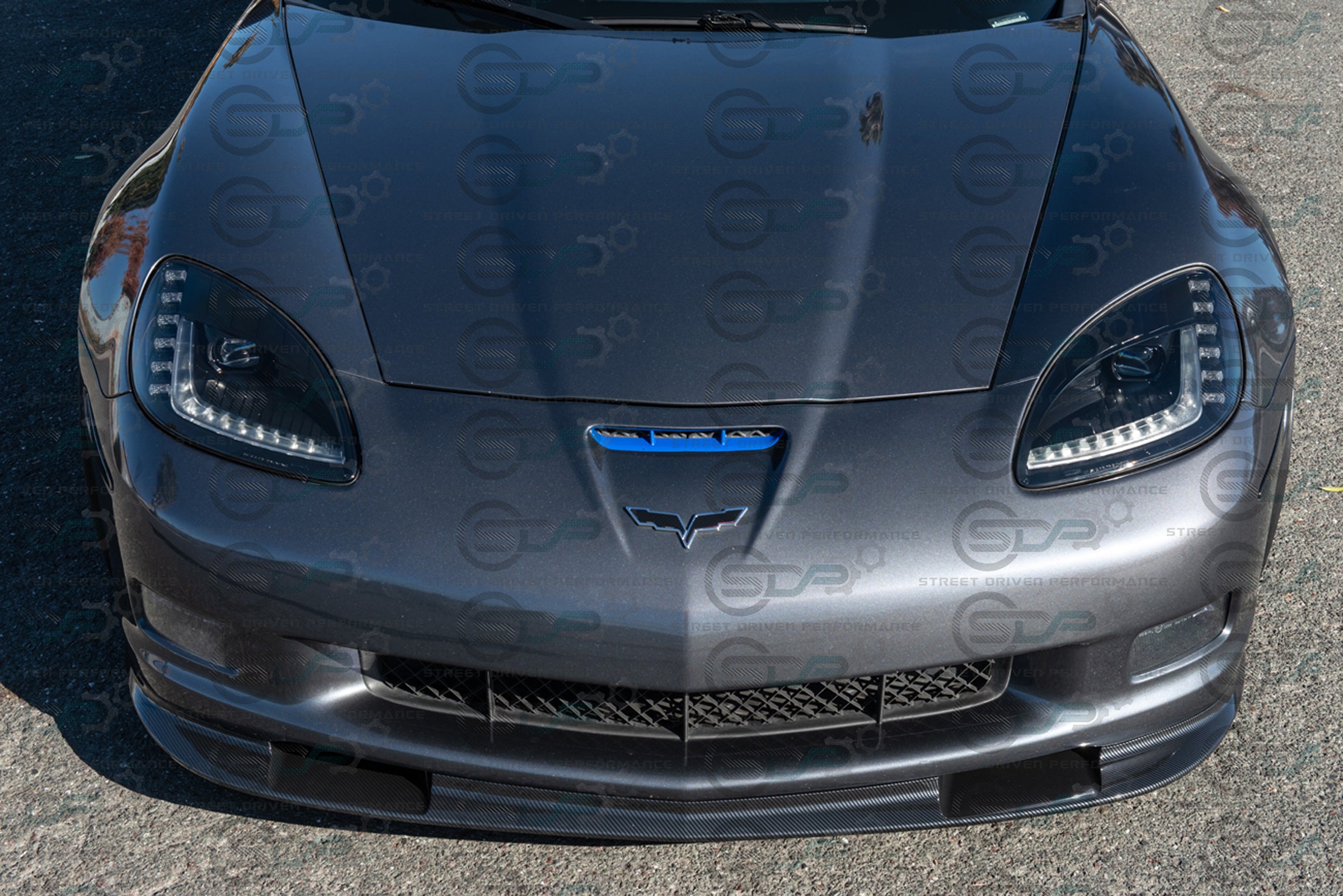 2005-2013 C6 Corvette - Grand Sport / Z06 / ZR1 - ZR1 Style Front Splitter/Lip Ground Effects